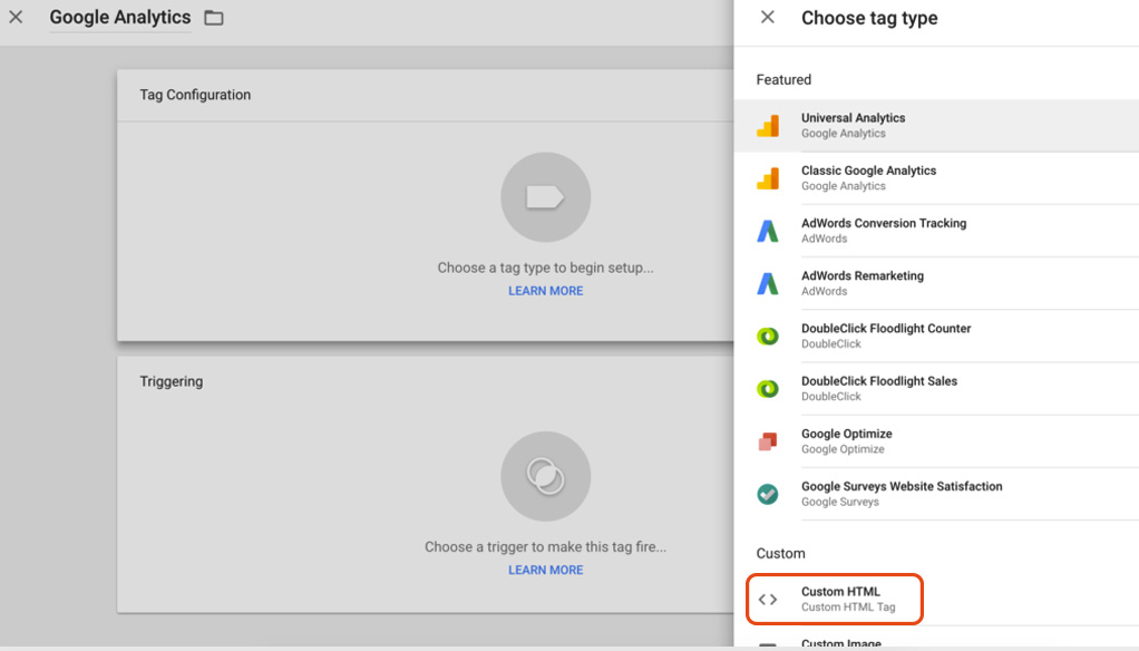 Installing the EqualWeb accessibility widget on Google Tag Manager - step screenshot 3