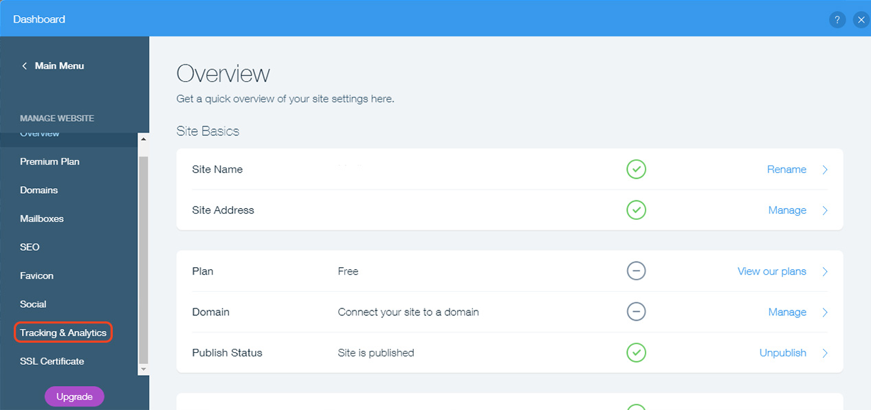 Installing the EqualWeb accessibility widget on Wix - step screenshot 2